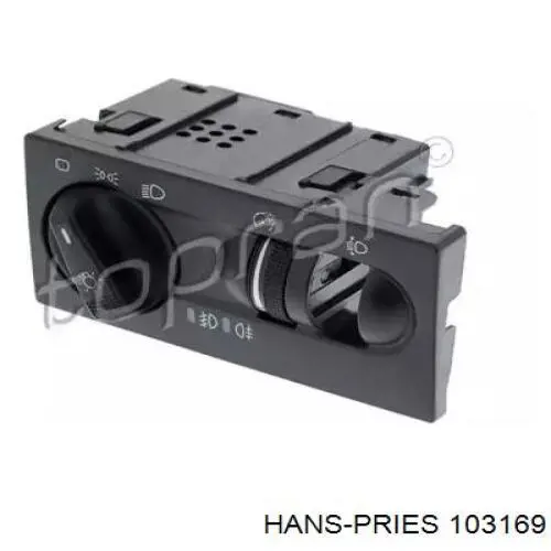 103169 Hans Pries (Topran) Comutador das luzes no "painel de instrumentos"