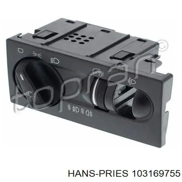 Compre 103169755 Hans Pries (Topran) Comutador das luzes no "painel de instrumentos"
