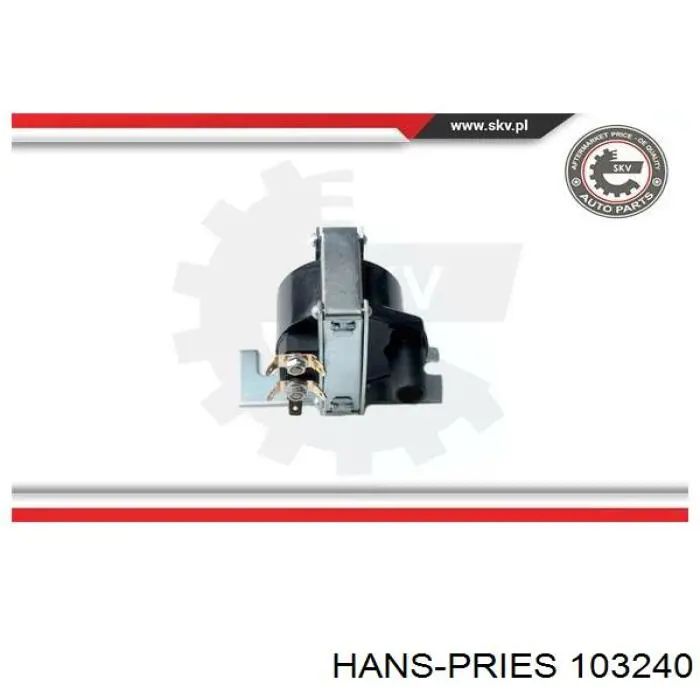 Compre 103240 Hans Pries (Topran) Bobina de ignição