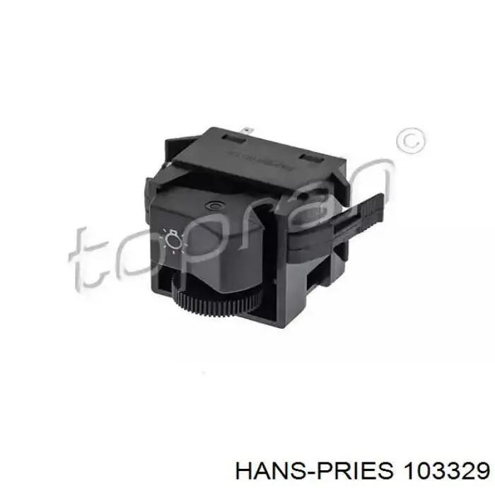 103329 Hans Pries (Topran) Comutador das luzes no "painel de instrumentos"