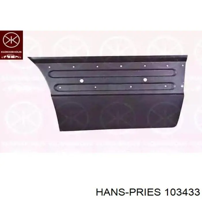 Fecho da porta traseira direita Hans Pries (Topran) 103433 preço, a partir de 9,35 USD