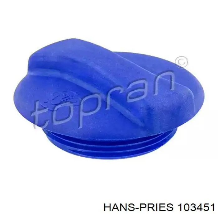 103451 Hans Pries (Topran) Tampa (tampão) do tanque de expansão