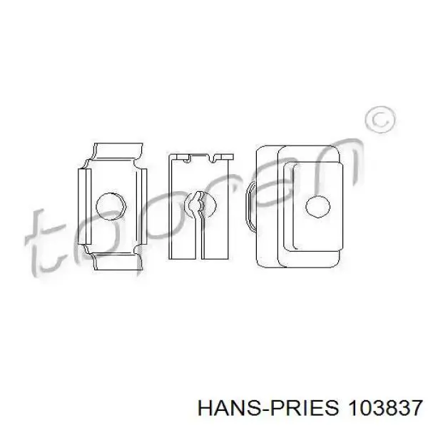 Cabo de embraiagem Hans Pries (Topran) 103837755 preço, a partir de 6,78 USD