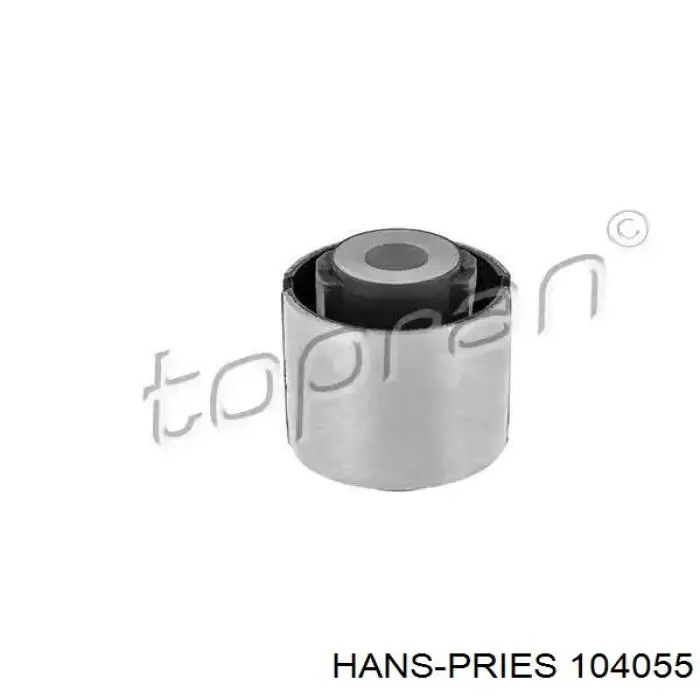 Bloco silencioso dianteiro do braço oscilante inferior Hans Pries (Topran) 104055 preço, a partir de 8,86 USD