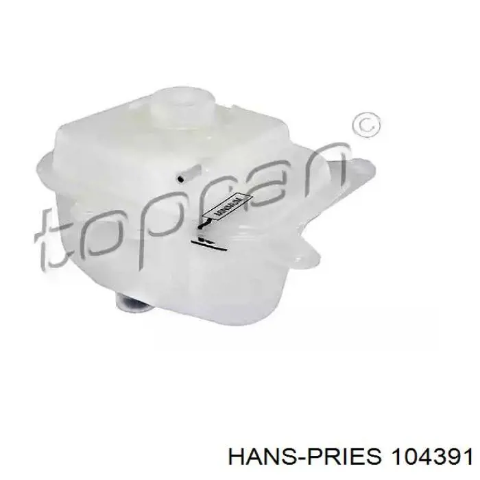 104391 Hans Pries (Topran) Tanque de expansão do sistema de esfriamento