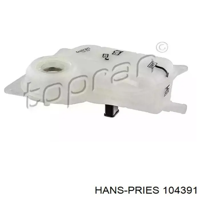 Compre 104391 Hans Pries (Topran) Tanque de expansão do sistema de esfriamento
