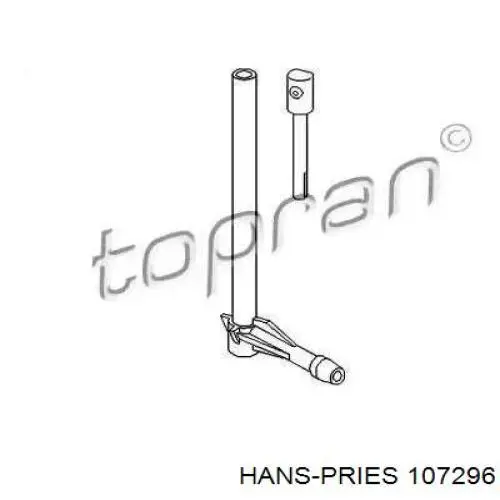 Injetor de fluido para lavador de vidro traseiro Hans Pries (Topran) 107296 preço, a partir de 5,25 USD