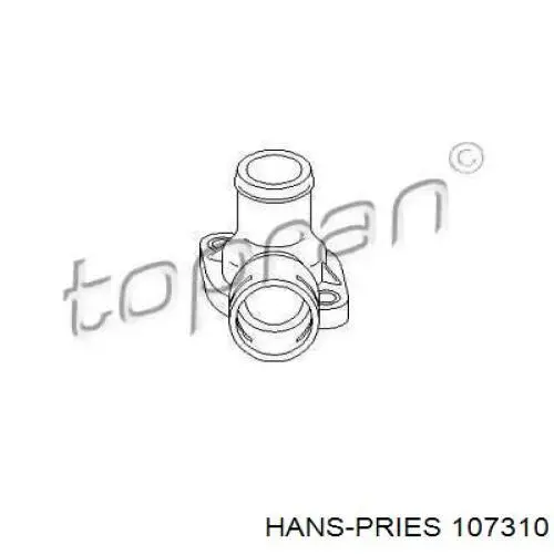 Compre 107310 Hans Pries (Topran) Flange do sistema de esfriamento (união em T)