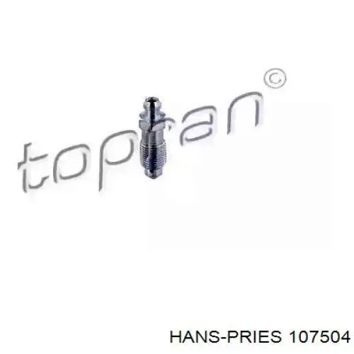 107504 Hans Pries (Topran) Tubo de ligação de bombeio de suporte do freio dianteiro