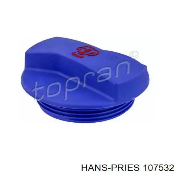 107532 Hans Pries (Topran) Tampa (tampão) do tanque de expansão