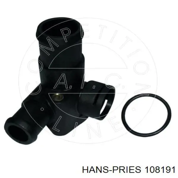 Compre 108191 Hans Pries (Topran) Flange do sistema de esfriamento (união em T)