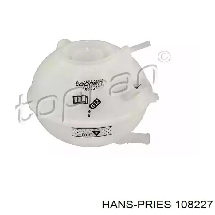 108227 Hans Pries (Topran) Tanque de expansão do sistema de esfriamento