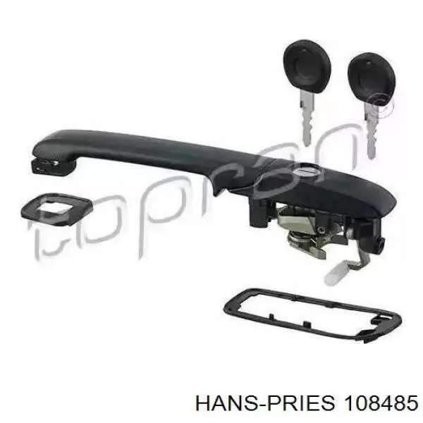 Maçaneta dianteira direita da porta externa Hans Pries (Topran) 108485 preço, a partir de 16,67 USD