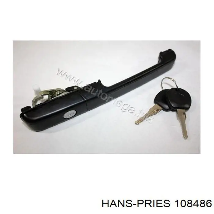 Maçaneta dianteira esquerda externa da porta Hans Pries (Topran) 108486 preço, a partir de 14,12 USD