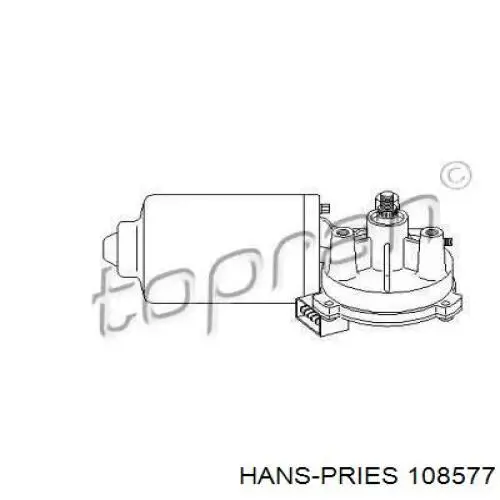 Motor de limpador pára-brisas do pára-brisas Hans Pries (Topran) 108577 preço, a partir de 47,11 USD