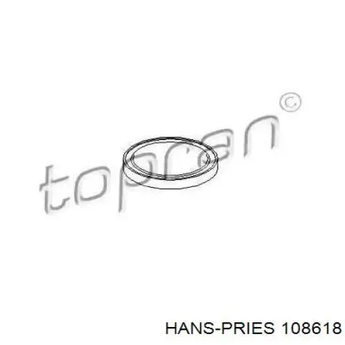 108618 Hans Pries (Topran) Eixo secundário da caixa de câmbio