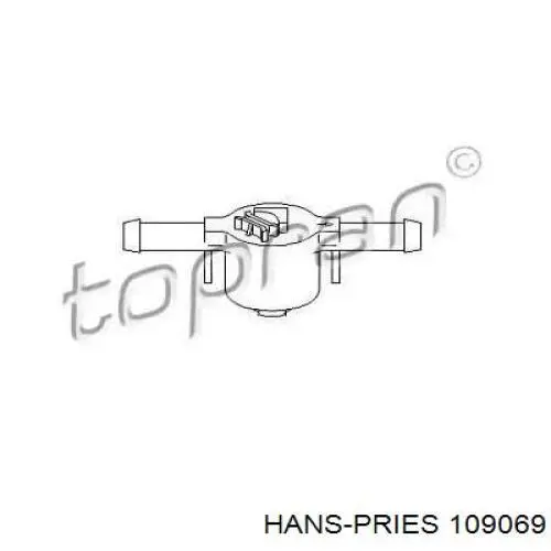 Válvula de retenção para devolução de combustível Hans Pries (Topran) 109069 preço, a partir de 11,19 USD