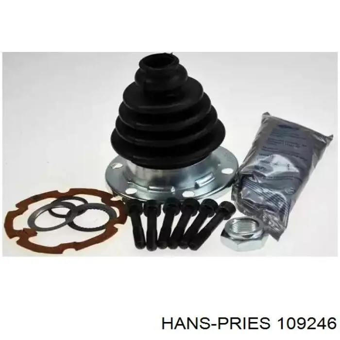 Compre 109246 Hans Pries (Topran) Bota de proteção interna esquerda de junta homocinética do semieixo dianteiro