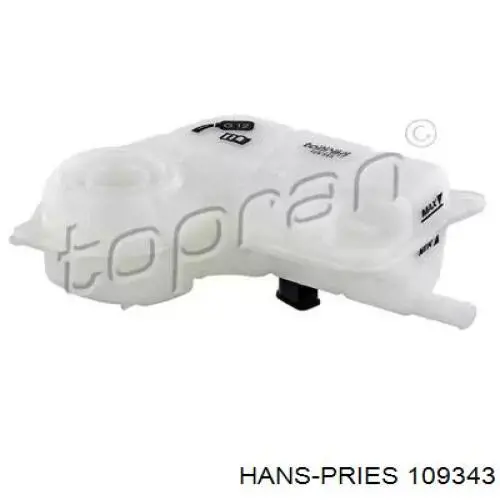 109343 Hans Pries (Topran) Tanque de expansão do sistema de esfriamento