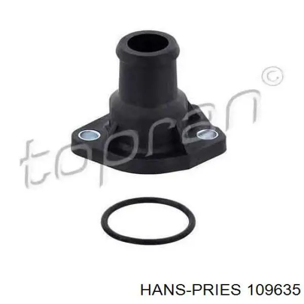 Compre 109635 Hans Pries (Topran) Flange do sistema de esfriamento (união em T)