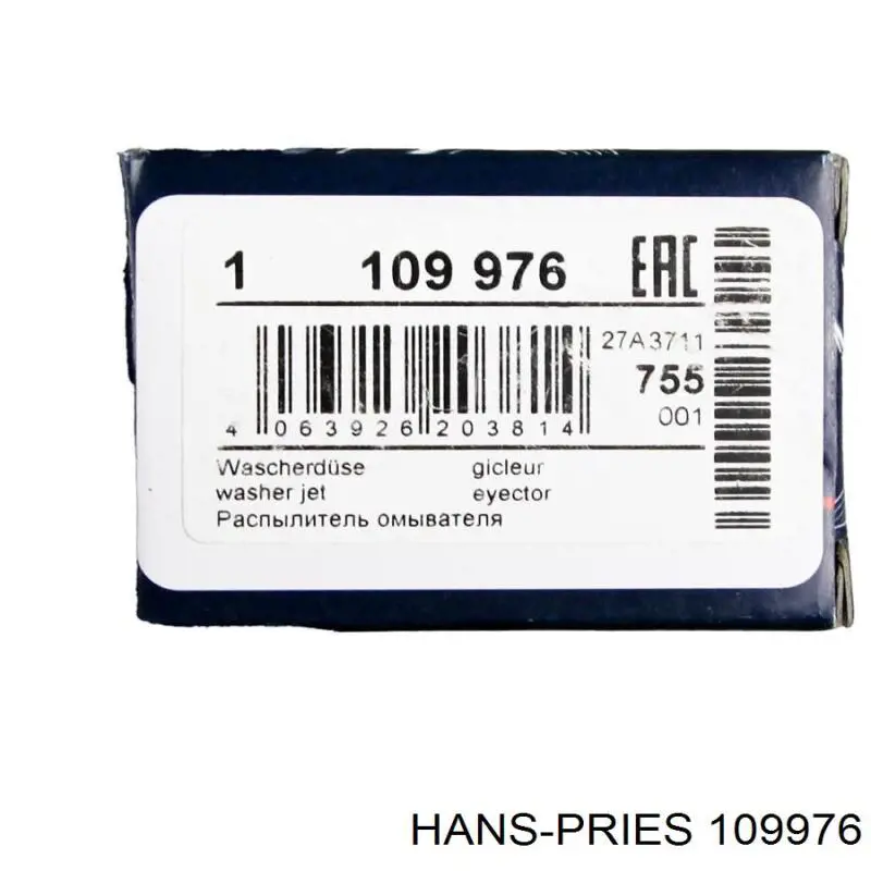 Compre 109976 Hans Pries (Topran) Injetor de fluido para lavador de pára-brisas