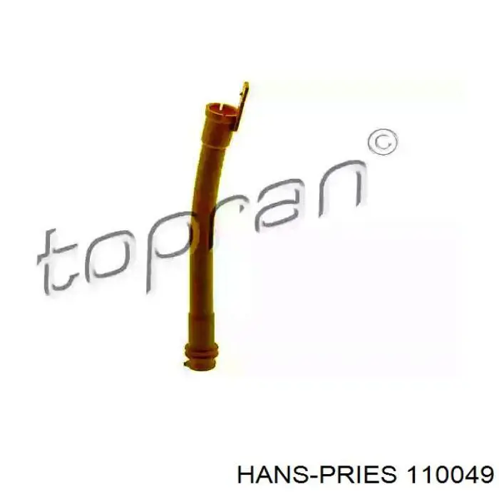 110049 Hans Pries (Topran) Guia de sonda indicador do nível de óleo no motor