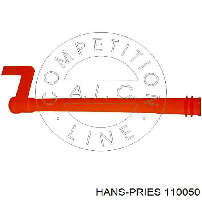 Compre 110050 Hans Pries (Topran) Guia de sonda indicador do nível de óleo no motor