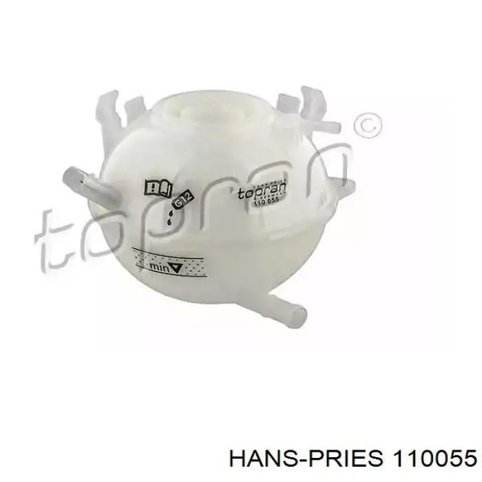 110055 Hans Pries (Topran) Tanque de expansão do sistema de esfriamento