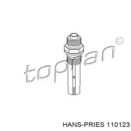 110123 Hans Pries (Topran) Guia de engrenagem propulsada de velocímetro