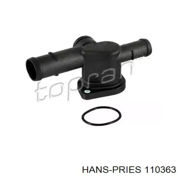 Flange do sistema de esfriamento (união em T) Hans Pries (Topran) 110363 preço, a partir de 6,85 USD