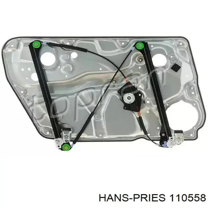 Mecanismo de acionamento de vidro da porta dianteira direita Hans Pries (Topran) 110558 preço, a partir de 47,28 USD