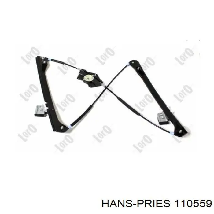 Mecanismo de acionamento de vidro da porta dianteira esquerda Hans Pries (Topran) 110559 preço, a partir de 47,52 USD
