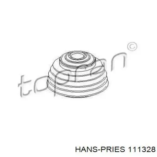 111328 Hans Pries (Topran) Bota de proteção de ligação de mudança
