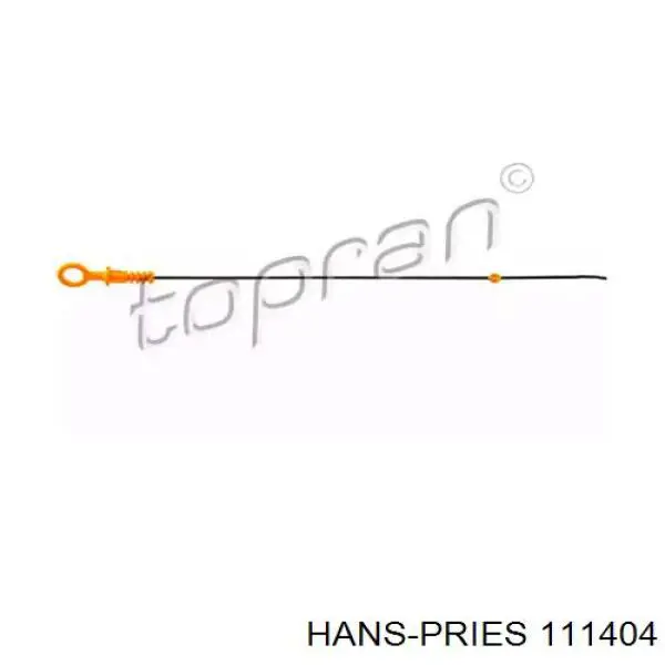 111404 Hans Pries (Topran) Sonda (indicador) do nível de óleo no motor