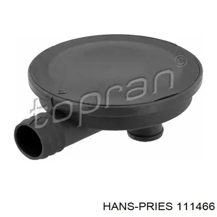 111466 Hans Pries (Topran) Válvula PCV de ventilação dos gases de cárter