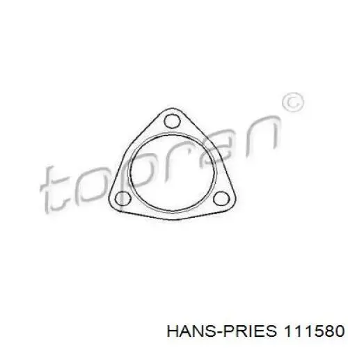 Compre 111580 Hans Pries (Topran) Vedante de tubo de admissão do silenciador