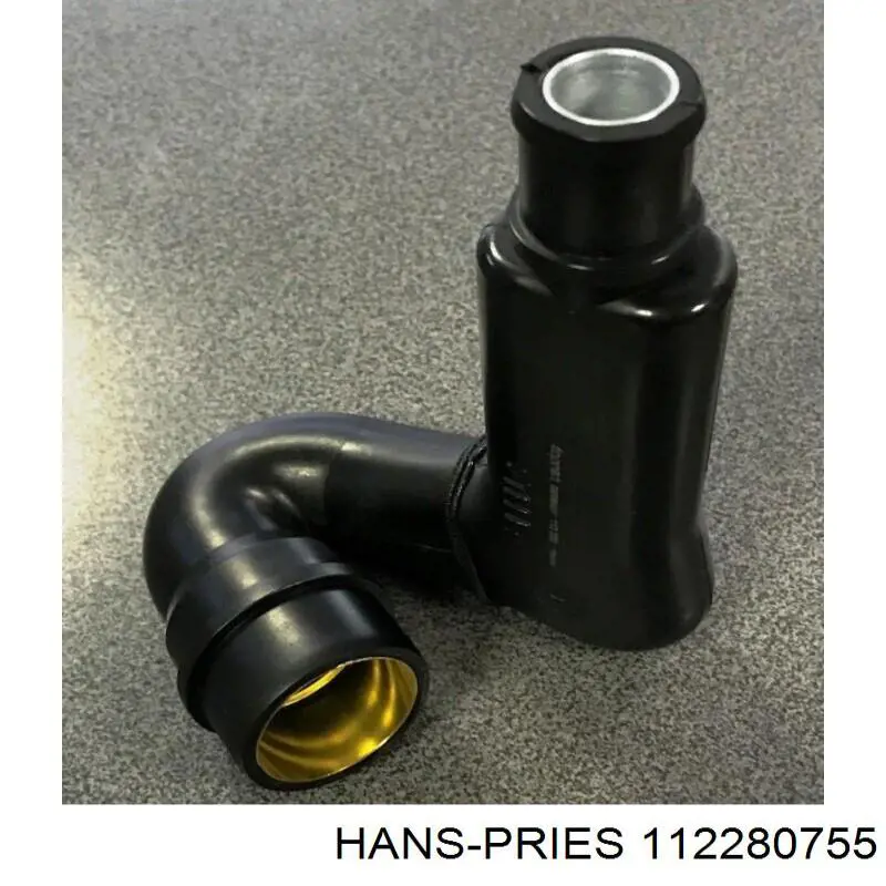 Cano derivado de ventilação de cárter (de separador de óleo) 112280755 Hans Pries (Topran)