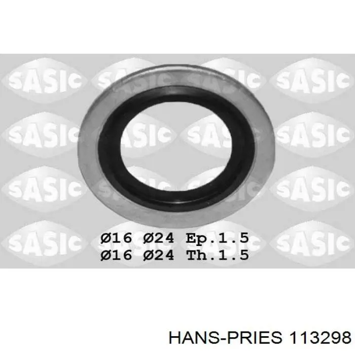 Compre 113298 Hans Pries (Topran) Vedante de termostato