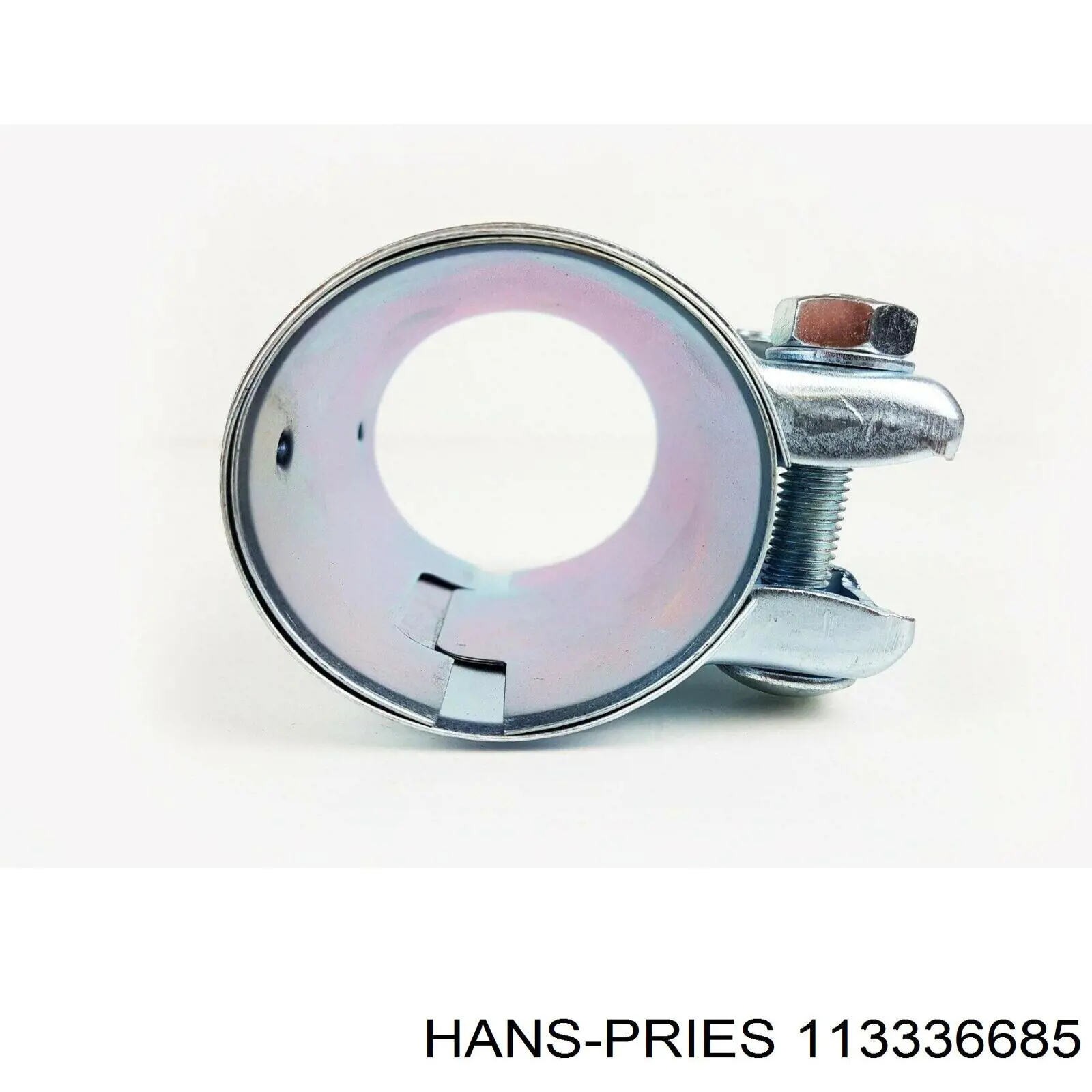 Braçadeira de silenciador dianteira 113336685 Hans Pries (Topran)