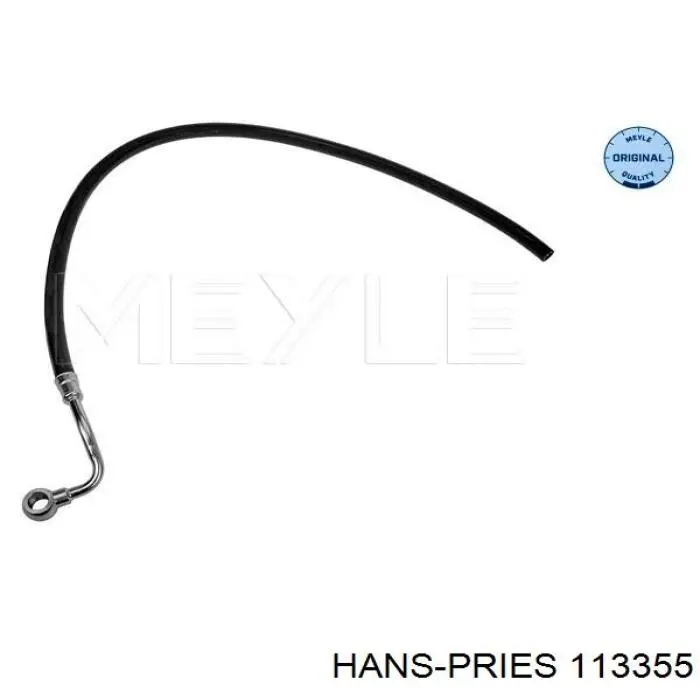 Compre 113355 Hans Pries (Topran) Mangueira da Direção hidrâulica assistida de pressão baixa, desde a cremalheira (do mecanismo) até o radiador