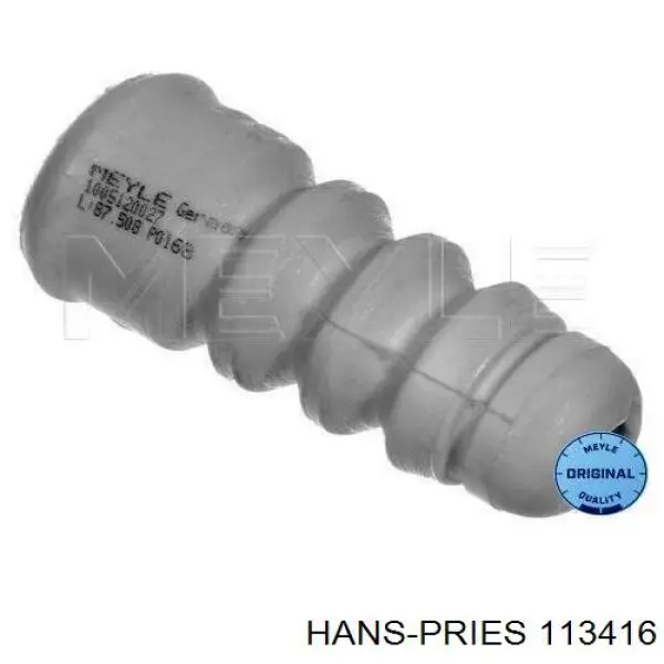 113416 Hans Pries (Topran) Cano derivado de ar, da válvula de borboleta