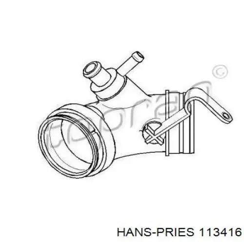 Cano derivado de ar, da válvula de borboleta Hans Pries (Topran) 113416 preço, a partir de 14,12 USD
