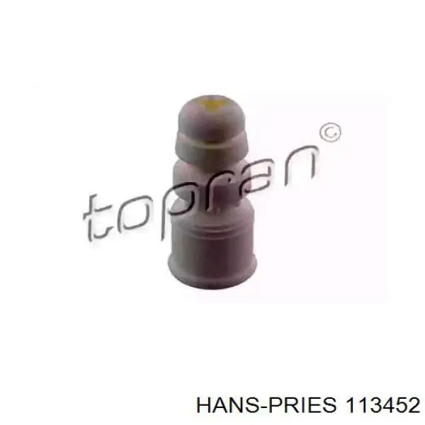 113452 Hans Pries (Topran) Pára-choque (grade de proteção) de amortecedor traseiro