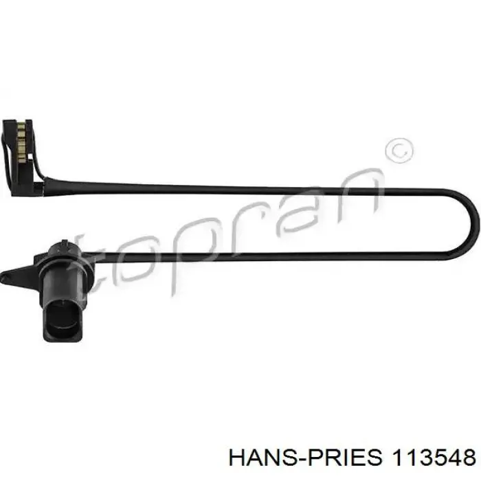 Sensor dianteiro de desgaste das sapatas do freio Hans Pries (Topran) 113548 preço, a partir de 4,72 USD