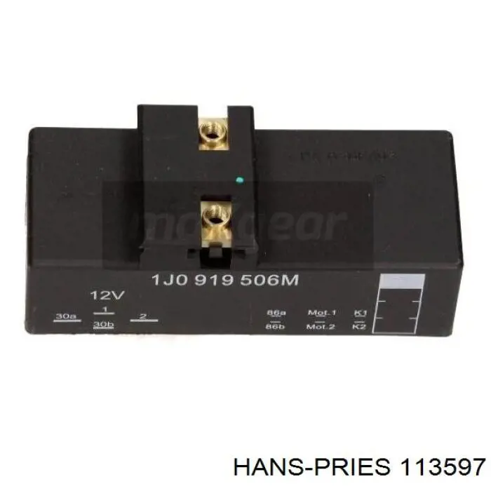 Regulador de revoluções de ventilador de esfriamento (unidade de controlo) Hans Pries (Topran) 113597 preço, a partir de 28,94 USD