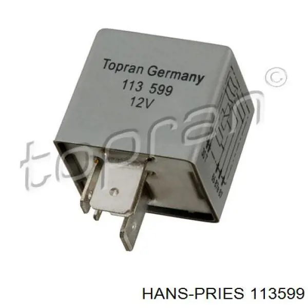 Compre 113599 Hans Pries (Topran) Relê de bomba de gasolina elétrica
