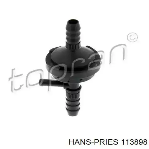 113898 Hans Pries (Topran) Válvula de ventilação dos gases do tanque de combustível