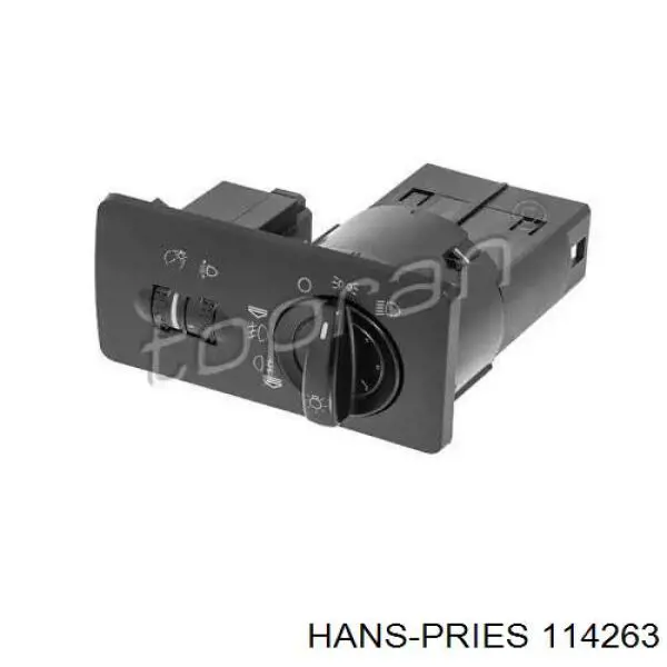 Compre 114263 Hans Pries (Topran) Comutador das luzes no "painel de instrumentos"