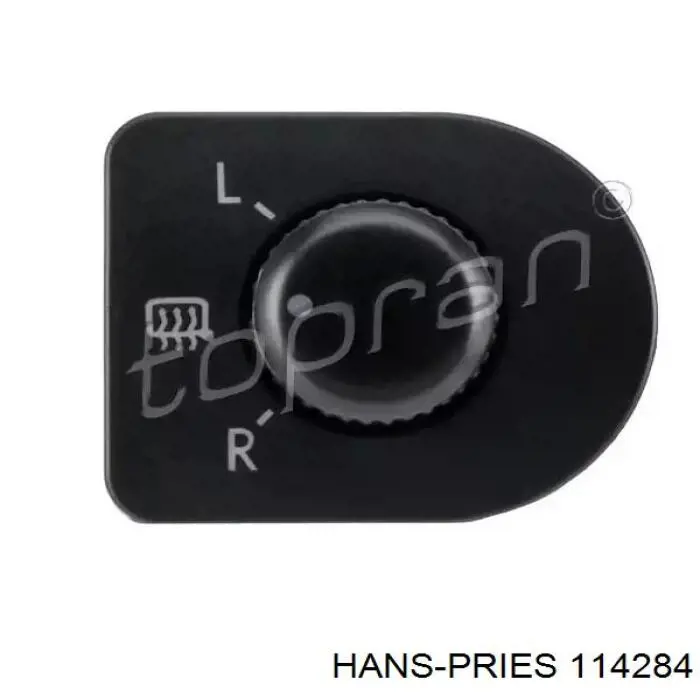 114284 Hans Pries (Topran) Unidade de controlo dos espelhos de retrovisão, na porta