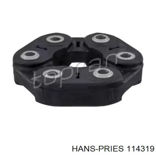 Acoplamento elástico dianteiro do veio de transmissão Hans Pries (Topran) 114319 preço, a partir de 52,41 USD